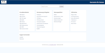 Ihre Startseite für den notariellen Alltag